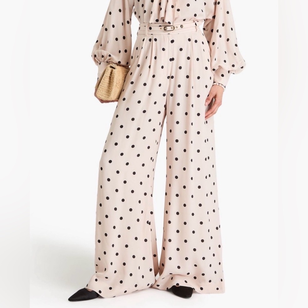 NWT Zimmermann Polka Dot pants size 2